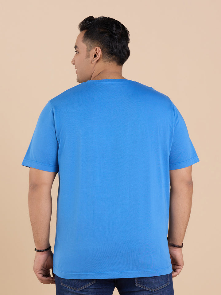 Plus Size Men Denim T-Shirts | XL-7XL