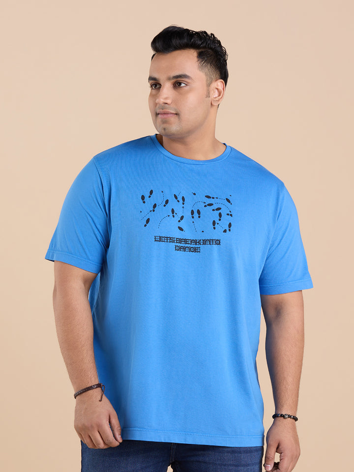 Plus Size Men Denim T-Shirts | XL-7XL