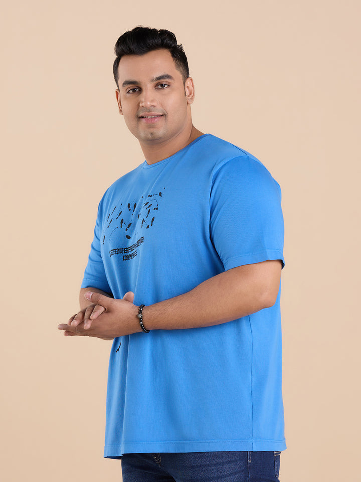 Plus Size Men Denim T-Shirts | XL-7XL