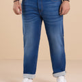Plus Size Urban Eclipse Dark Tint Kevin Fit  Stretch Jeans | XL-7XL