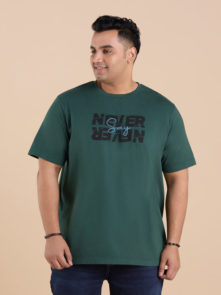 Plus Size Men Denim T-Shirts | XL-7XL
