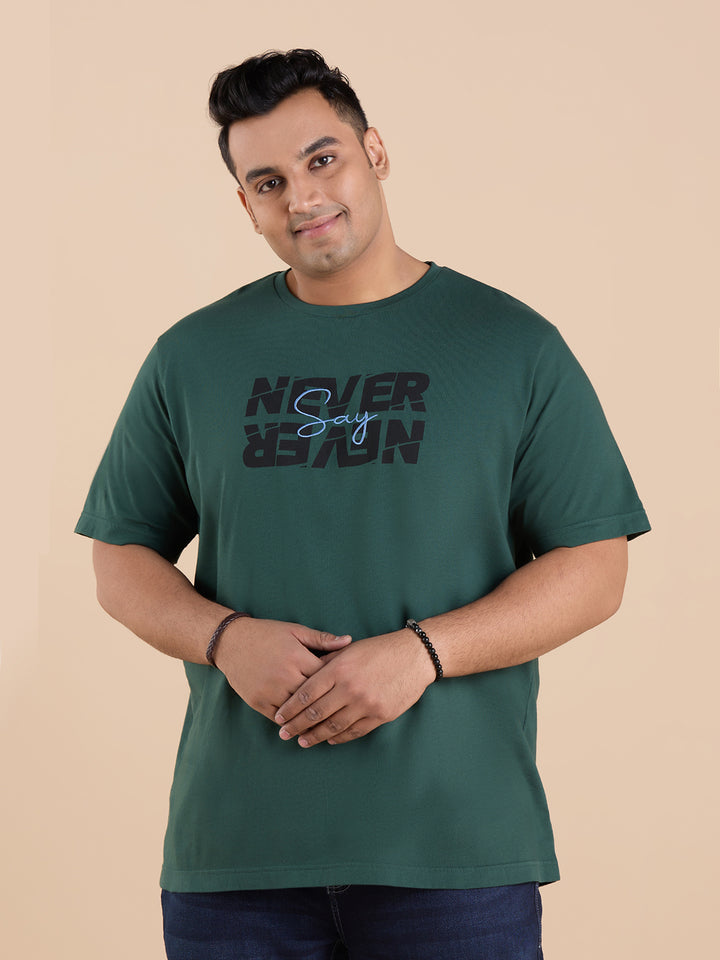 Plus Size Men Denim T-Shirts | XL-7XL
