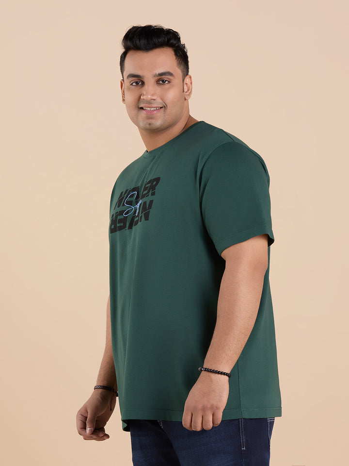 Plus Size Men Denim T-Shirts | XL-7XL