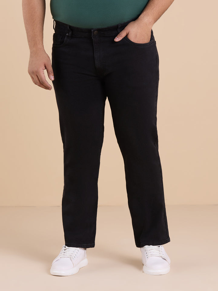Men Kelvin Fit Rinse Wash Stetch Jeans | XL-7XL