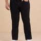 Plus Size Shadow Black Flextech Stretch Kevin Fit Jeans | XL-7XL