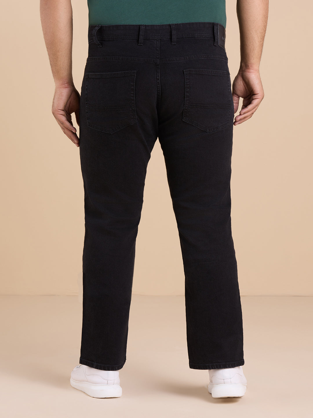 Men Kelvin Fit Rinse Wash Stetch Jeans | XL-7XL