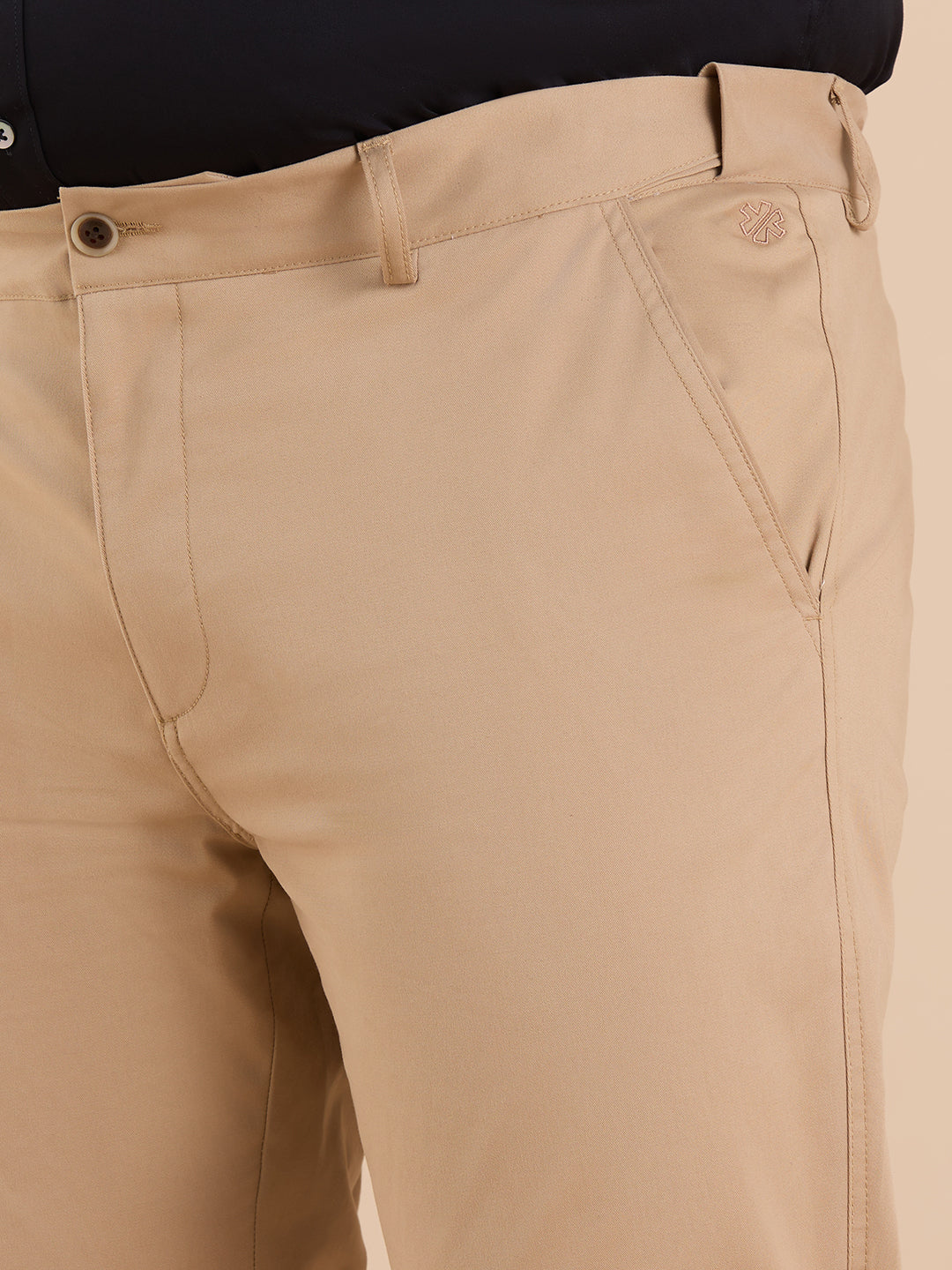 Men Must Have Solid Stretch Trouser | XL-7XL
