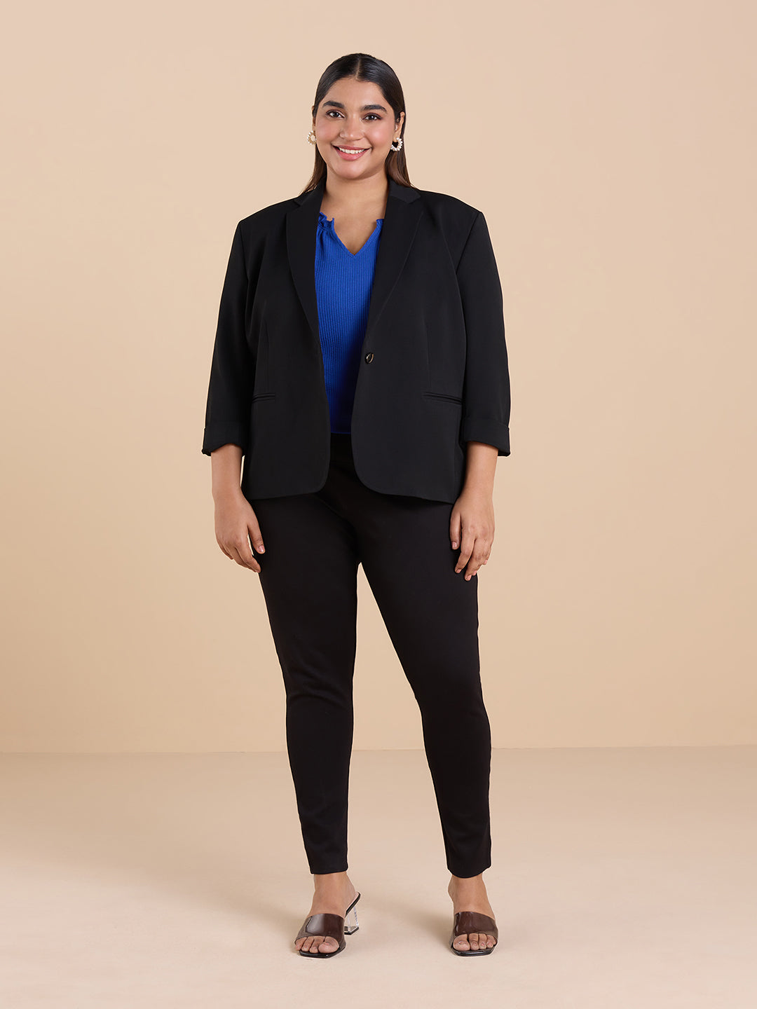 Get Plus Size Plus Size Womens Blazer- Work XL-7XL for WOMEN
