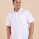 Plus Size Linen Rich Half Sleeve Shirt | XL-7XL