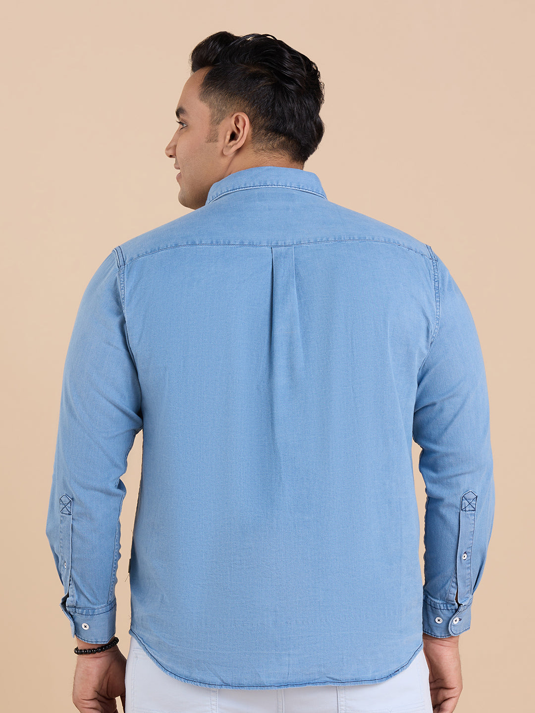 Inky Abyss Darkwash Denim Shirt