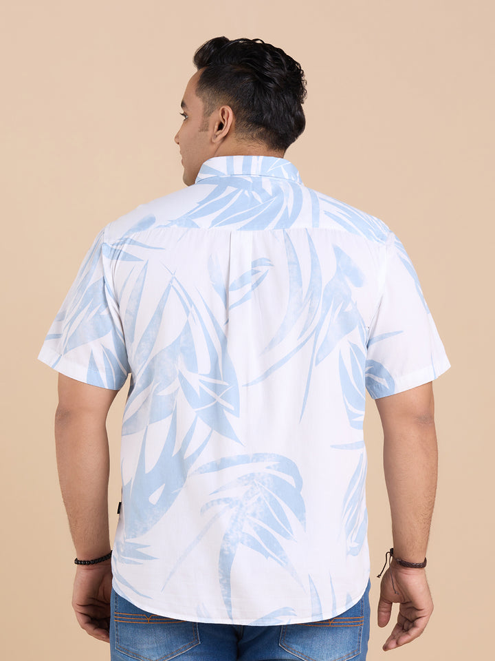 Abstract Mirageprint Comfort Stretch Half Sleeve Shirt