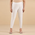 Plus Size Nylon Knit Stretch Shimmer Leggings | XL-7XL