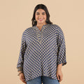 Plus Size Printed Viscose Kurti | XL-7XL