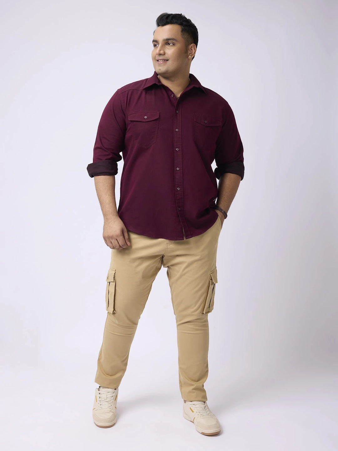 BIG HELLO - THE PLUS LIFE-Men Outdoor Cargos