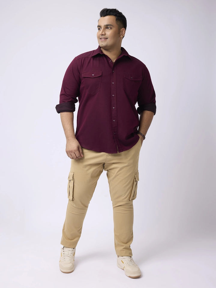 BIG HELLO - THE PLUS LIFE-Men Outdoor Cargos