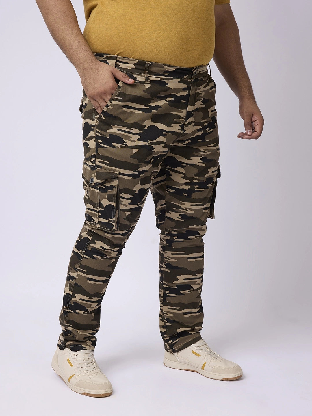 BIG HELLO - THE PLUS LIFE-Men Outdoor Cargos