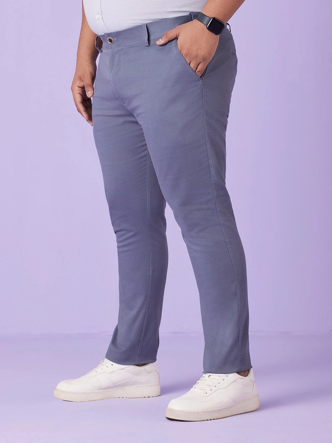 BIG HELLO - THE PLUS LIFE-Men Relaxed Must Have Trousers