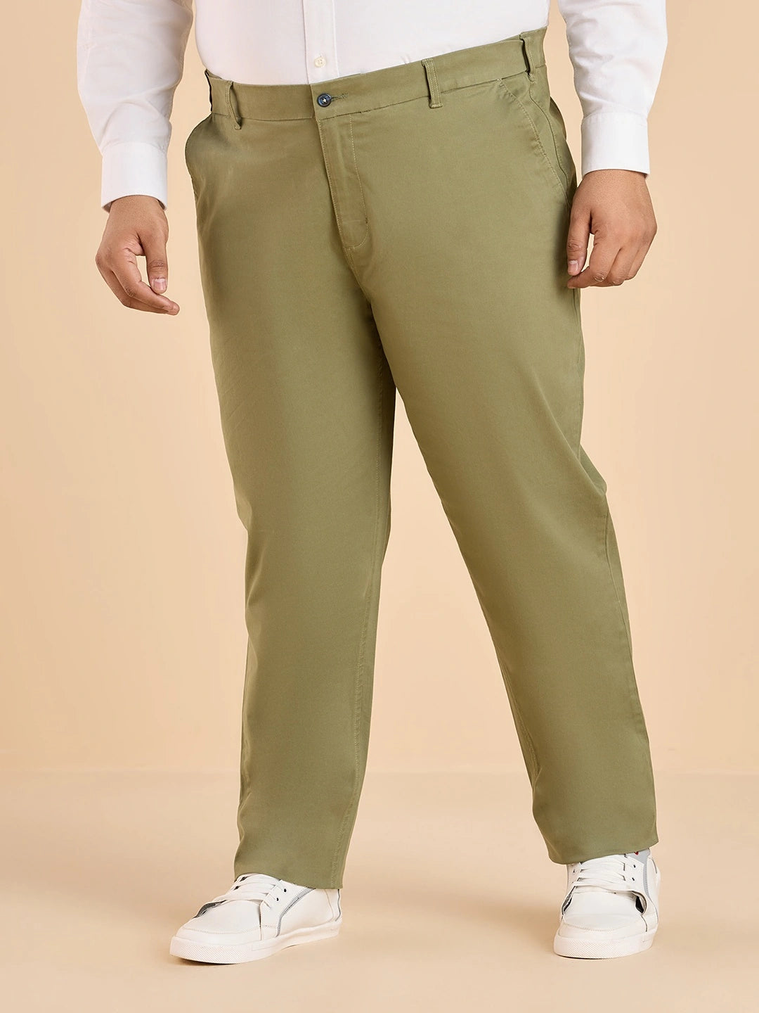 BIG HELLO - THE PLUS LIFE-Men Relaxed Must Have Trousers