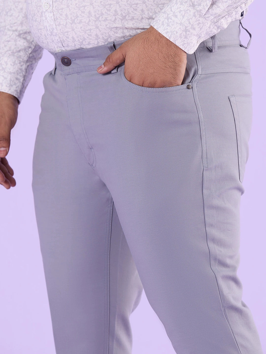 BIG HELLO - THE PLUS LIFE-Men Hangout Collection Trousers