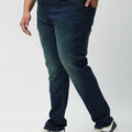Plus Size Mens Zach Fit Dark Wash Stretch Jeans | XL-7XL