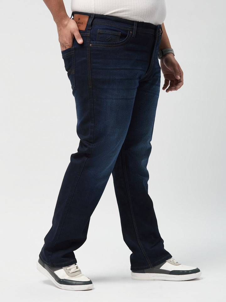 Men Kelvin Fit Medum Wash Stretch Jeans