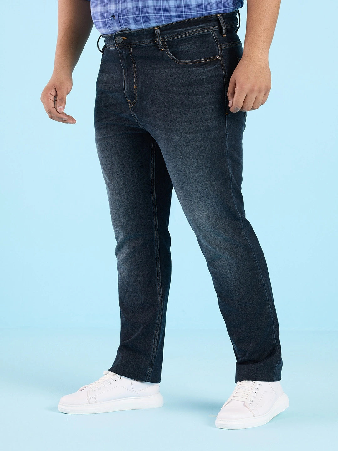 BIG HELLO - THE PLUS LIFE-Men Denim Jeans