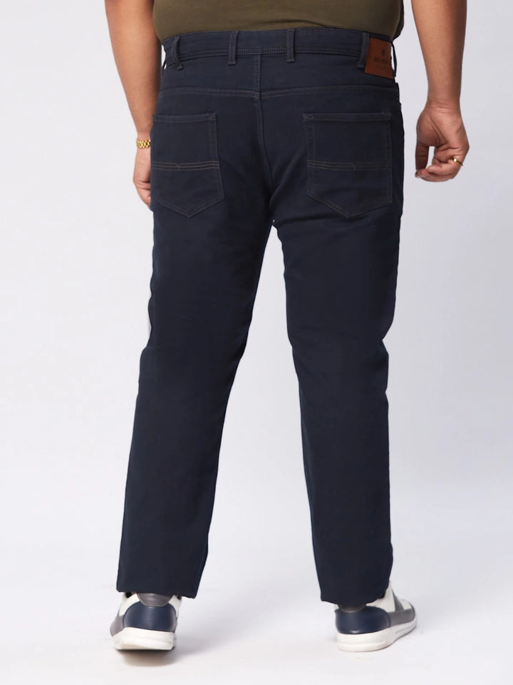 BIG HELLO - THE PLUS LIFE-Dark Wash Cotton Stretch Jeans