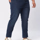 BIG HELLO - THE PLUS LIFE-Dark Wash Cotton Stretch Jeans