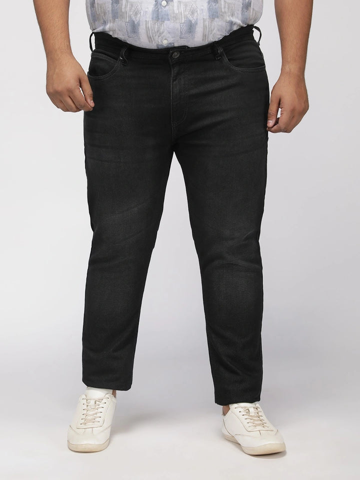 BIG HELLO - THE PLUS LIFE-Rinse Wash Cotton Stretch Jeans