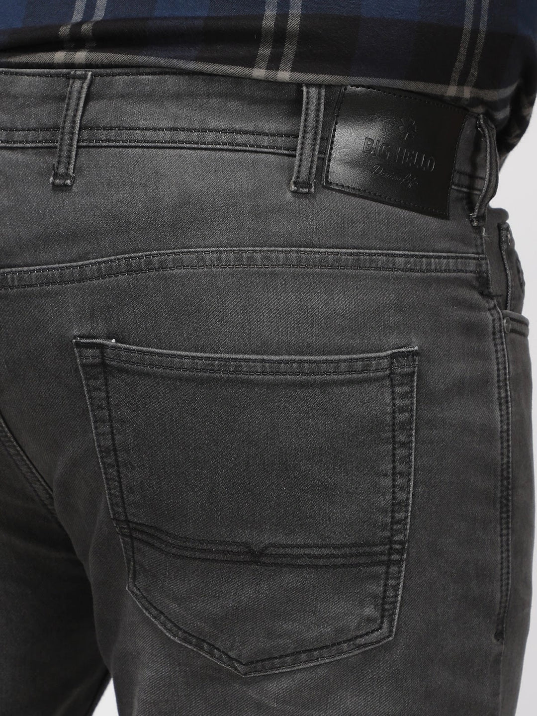 BIG HELLO - THE PLUS LIFE-Rinse Wash Cotton Stretch Jeans