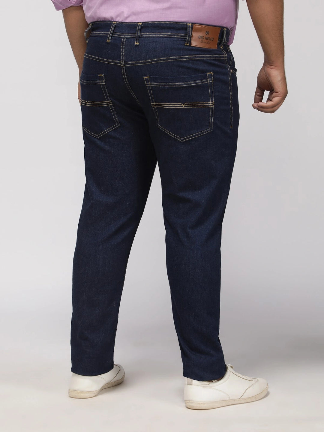 BIG HELLO - THE PLUS LIFE-Rinse Wash Cotton Stretch Jeans