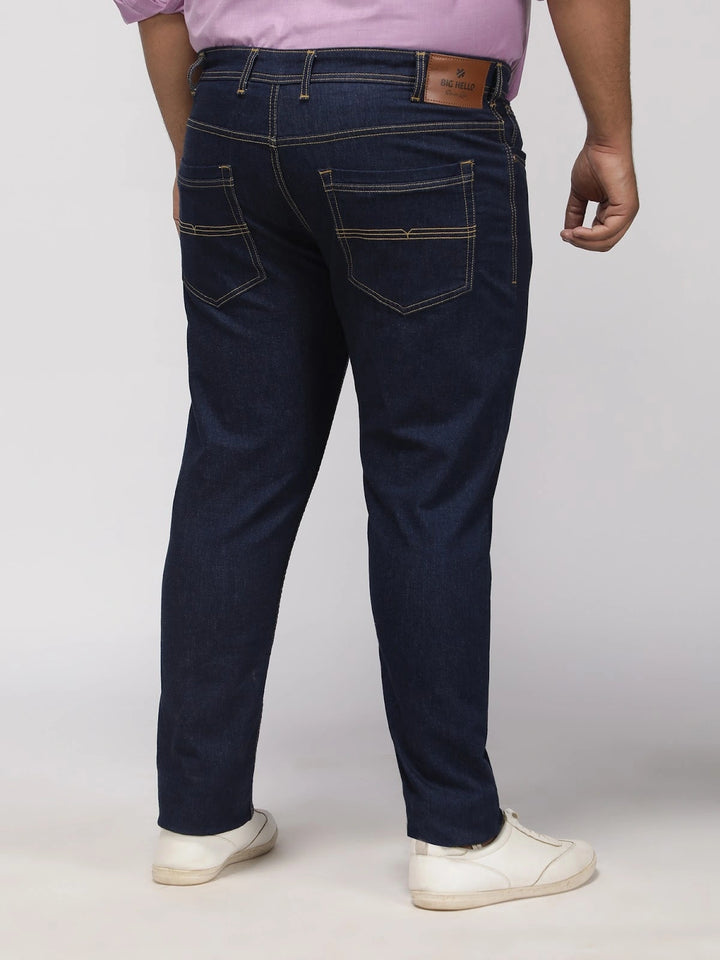 BIG HELLO - THE PLUS LIFE-Rinse Wash Cotton Stretch Jeans
