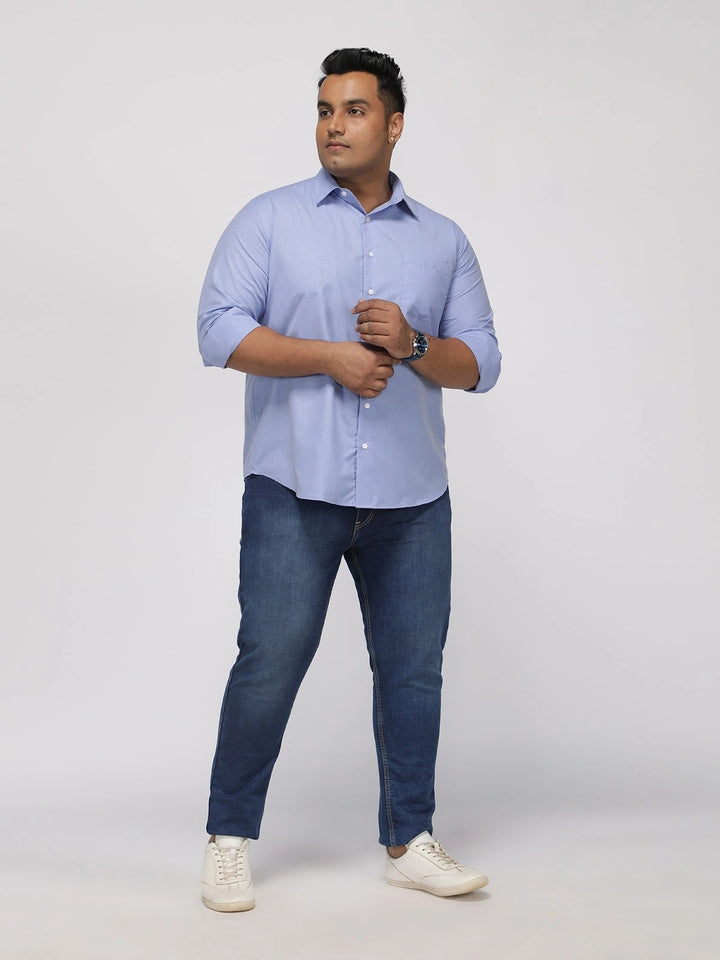 BIG HELLO - THE PLUS LIFE-Rinse Wash Cotton Stretch Jeans