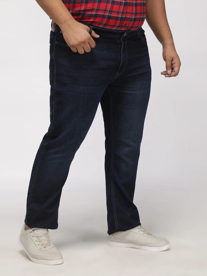 BIG HELLO - THE PLUS LIFE-Rinse Wash Cotton Stretch Jeans