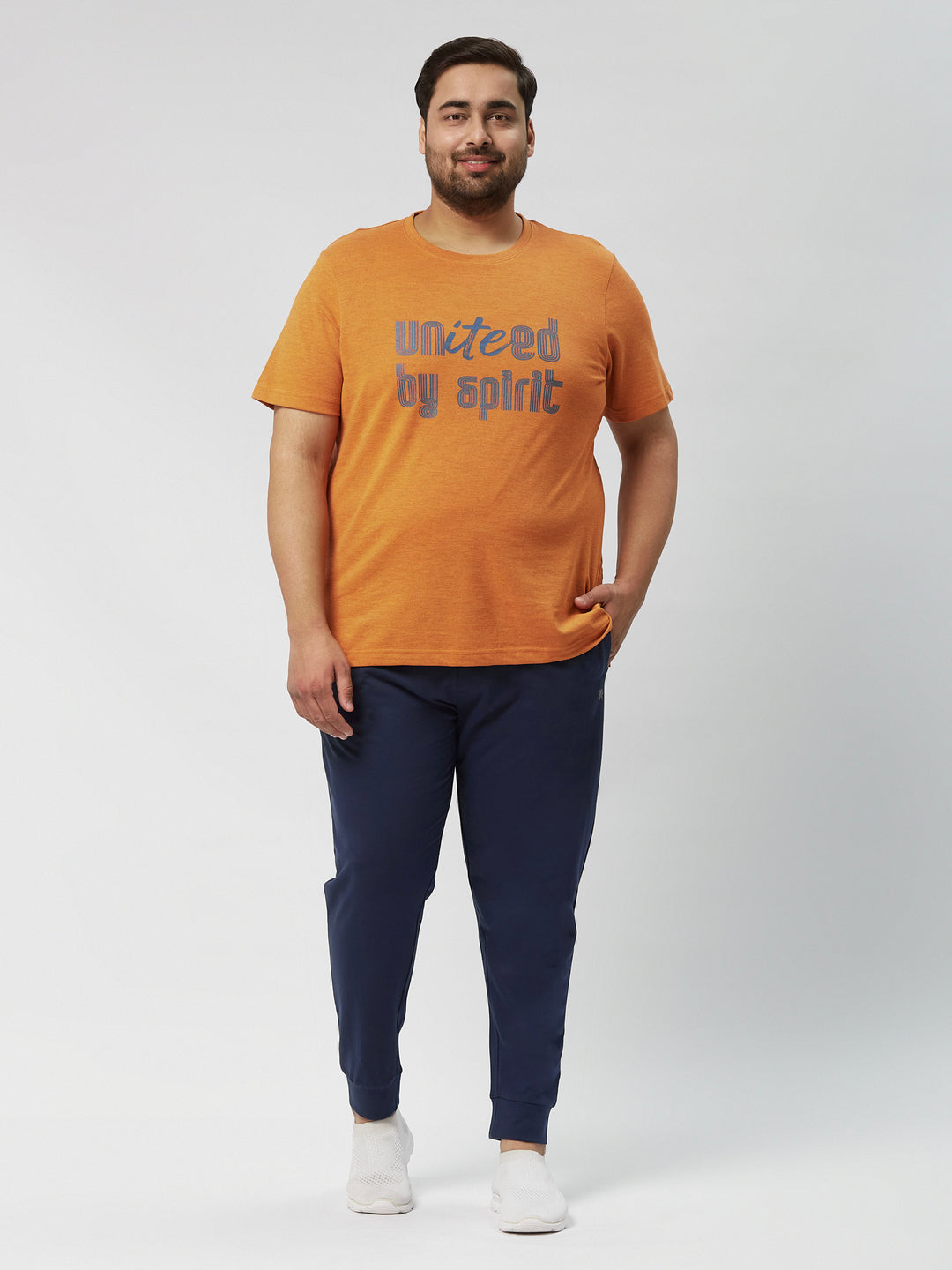 Men Everyday Solid Knit Jogger | XL-7XL