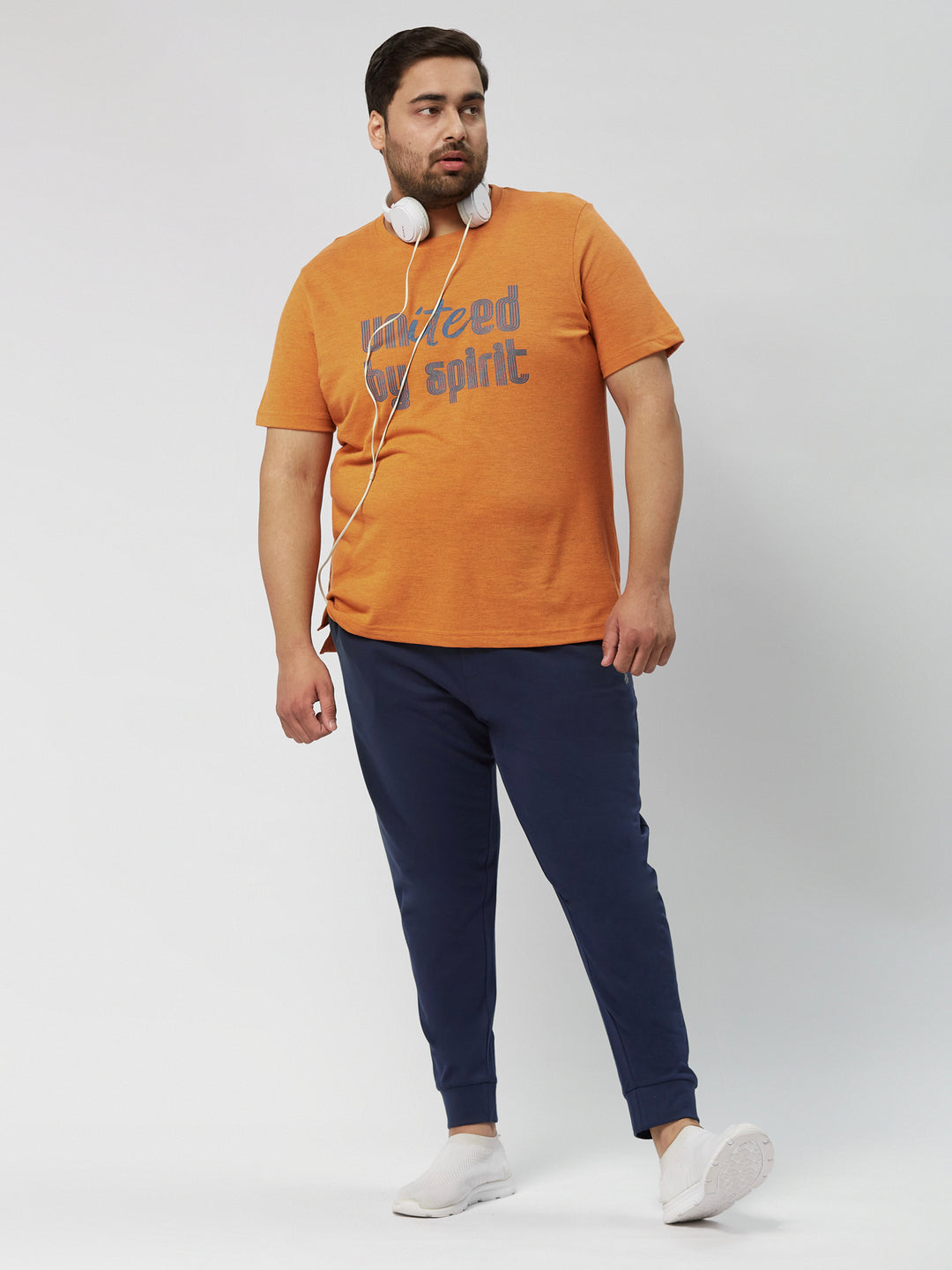 Men Everyday Solid Knit Jogger | XL-7XL