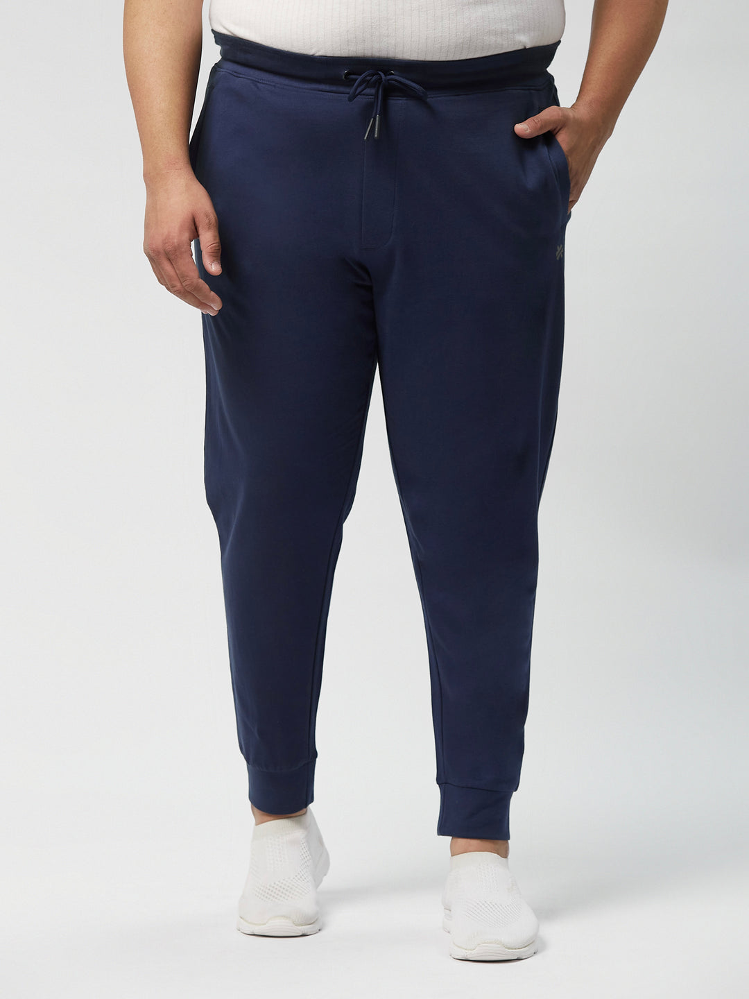 Men Everyday Solid Knit Jogger | XL-7XL