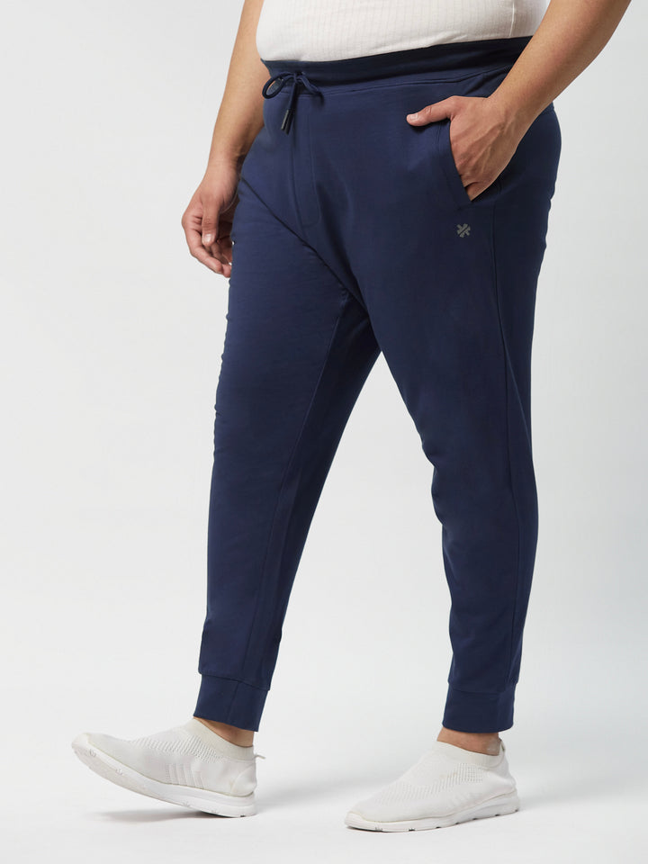 Men Everyday Solid Knit Jogger | XL-7XL