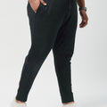 Plus Size Men Everyday Solid Knit Jogger | XL-7XL