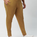 Plus Size Men Everyday Solid Knit Jogger | XL-7XL