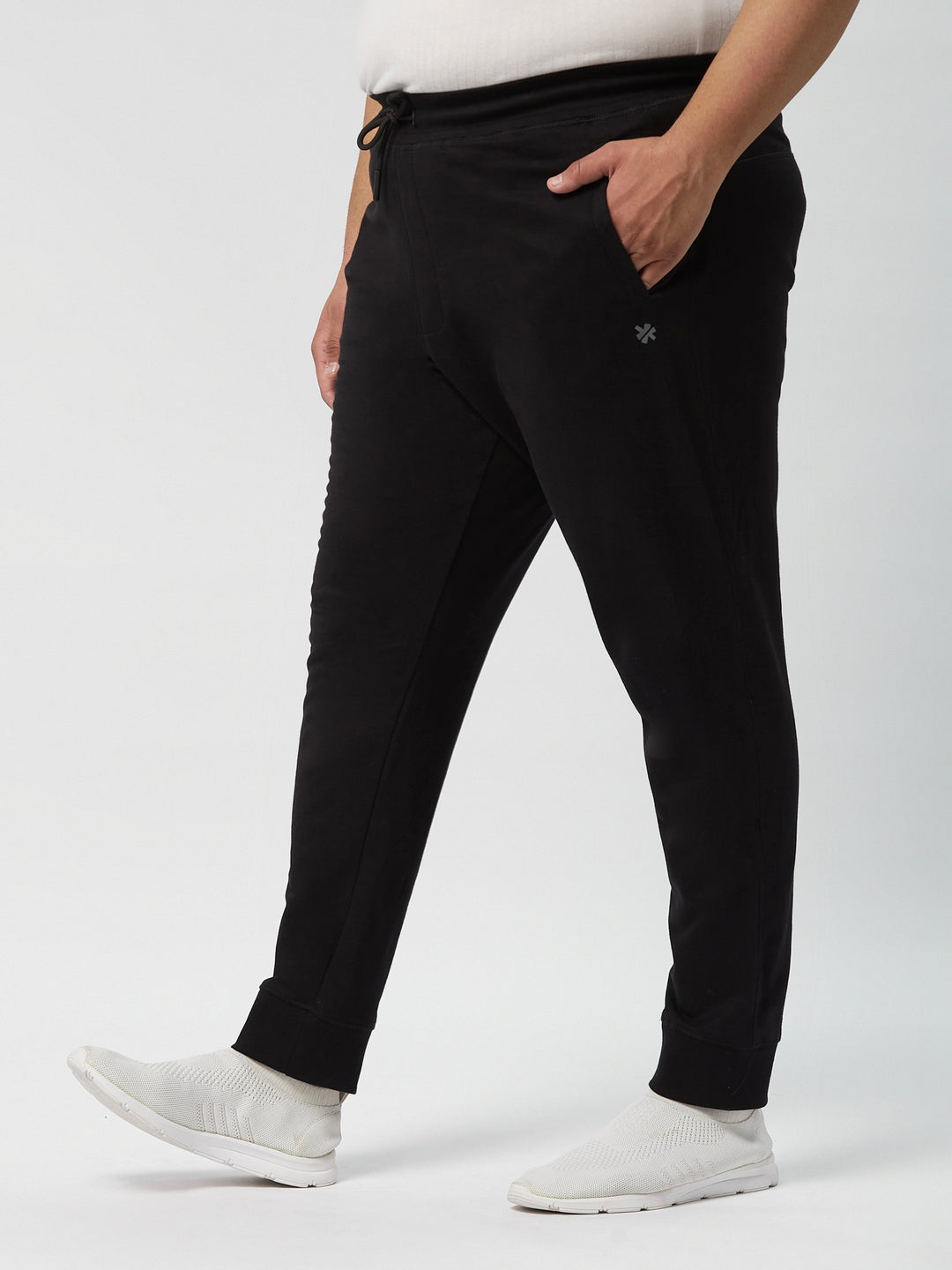 Men Everyday Solid Knit Jogger