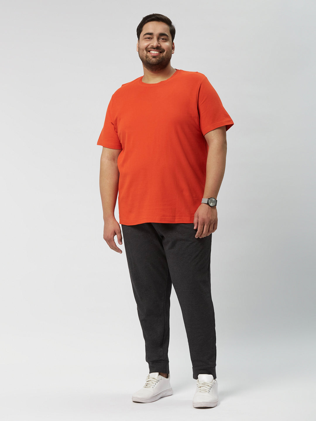 Men Everyday Solid Knit Jogger