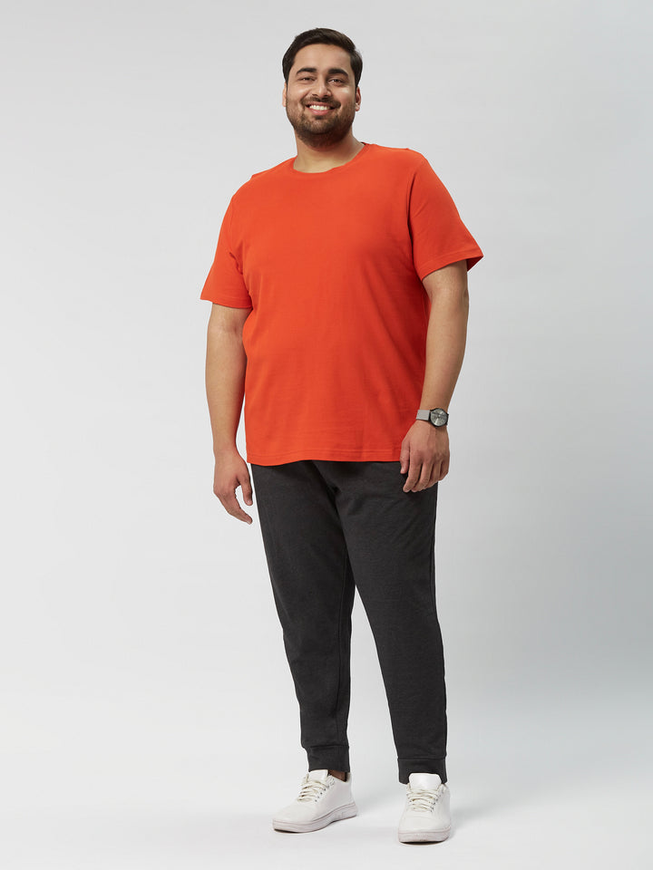 Men Everyday Solid Knit Jogger