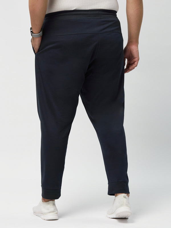 Plus Size Men Everyday Solid Knit Jogger | XL-7XL