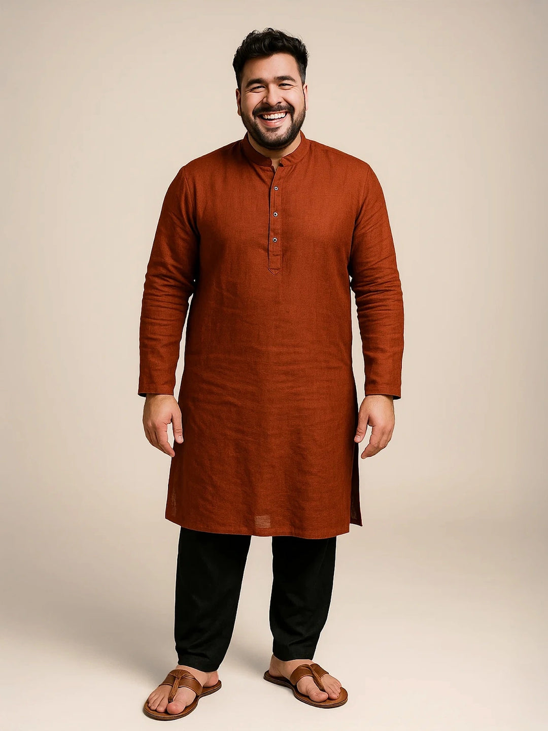 BIG HELLO - THE PLUS LIFE-Men Pure Power Kurta