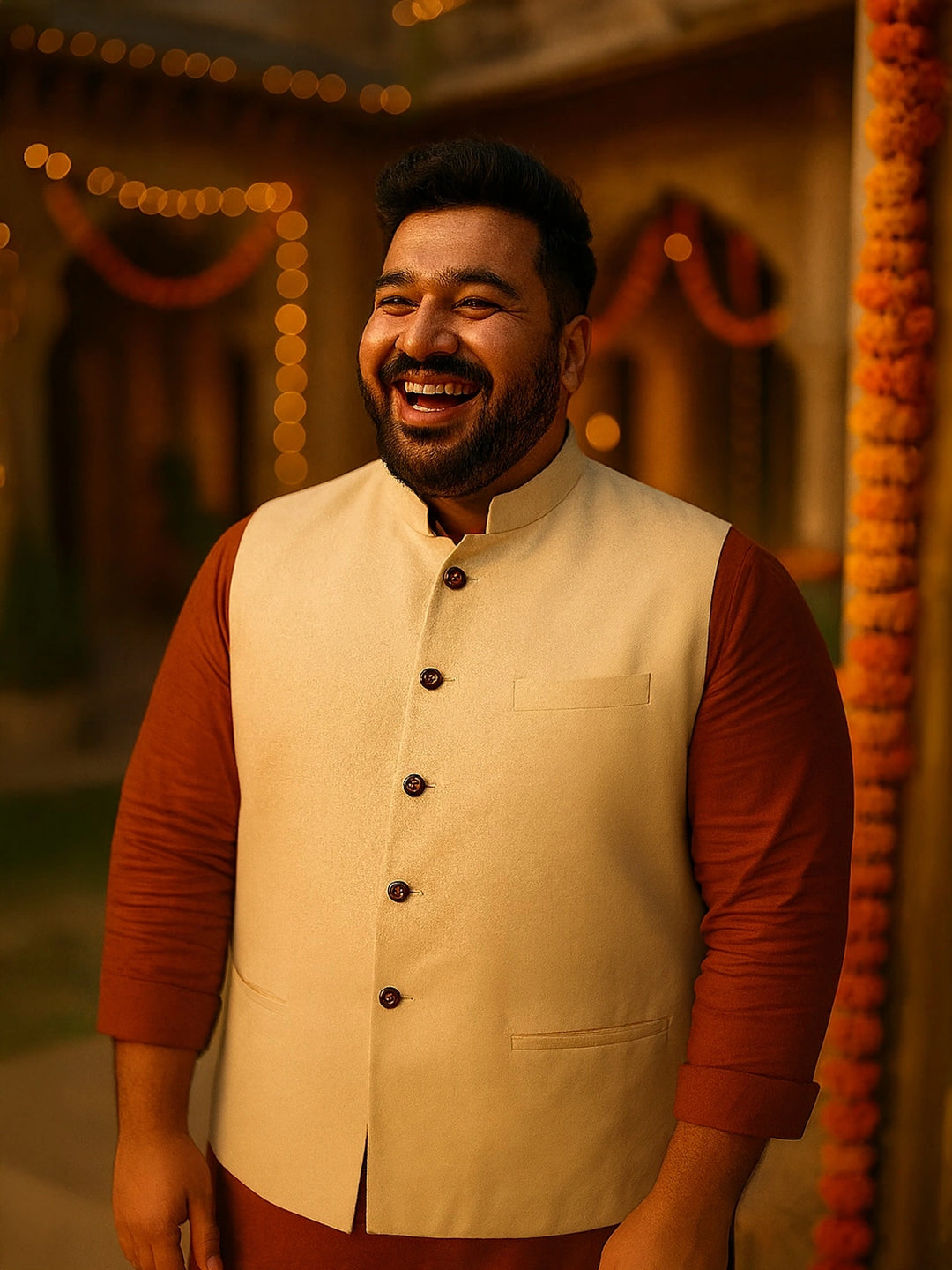 BIG HELLO - THE PLUS LIFE-Men Pure Power Kurta