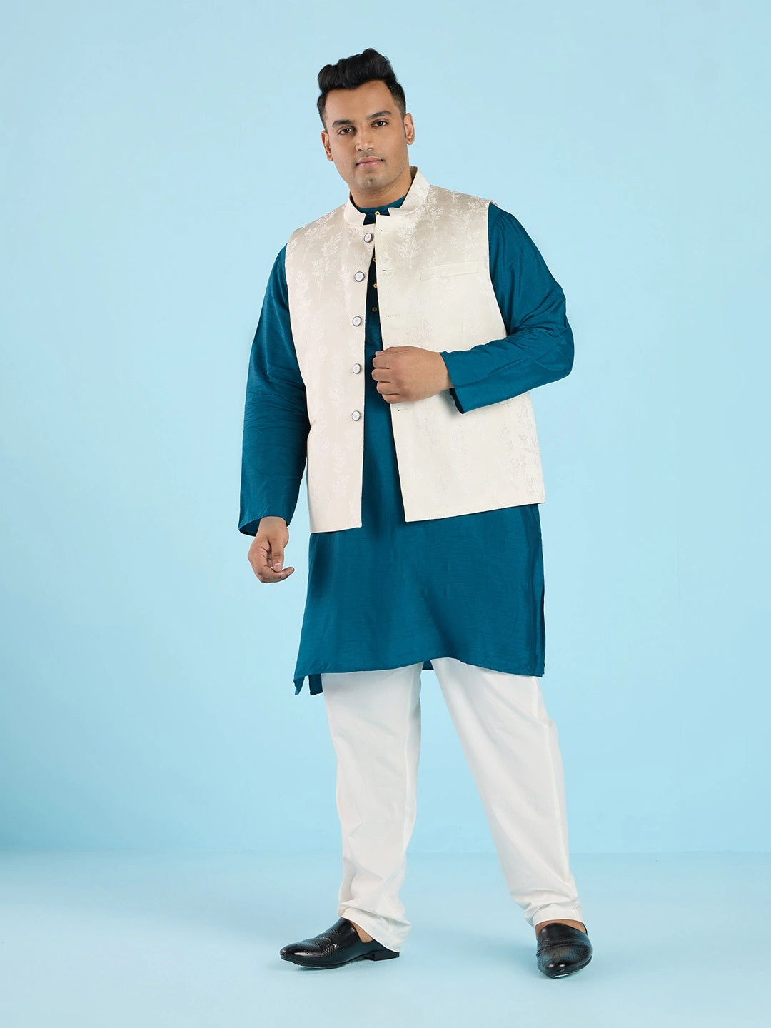 BIG HELLO - THE PLUS LIFE-Men Ethnic Wear Kurta