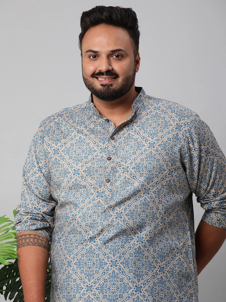 BIG HELLO - THE PLUS LIFE-Men Ethnic Wear Kurta