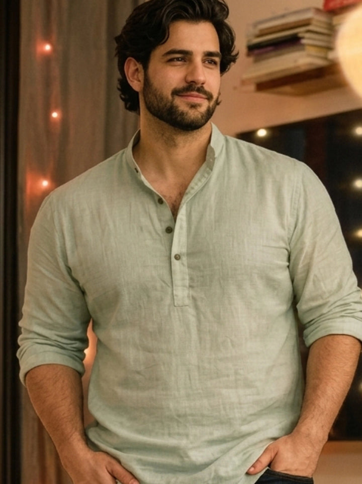BIG HELLO - THE PLUS LIFE-Men Ethnic Wear Kurta