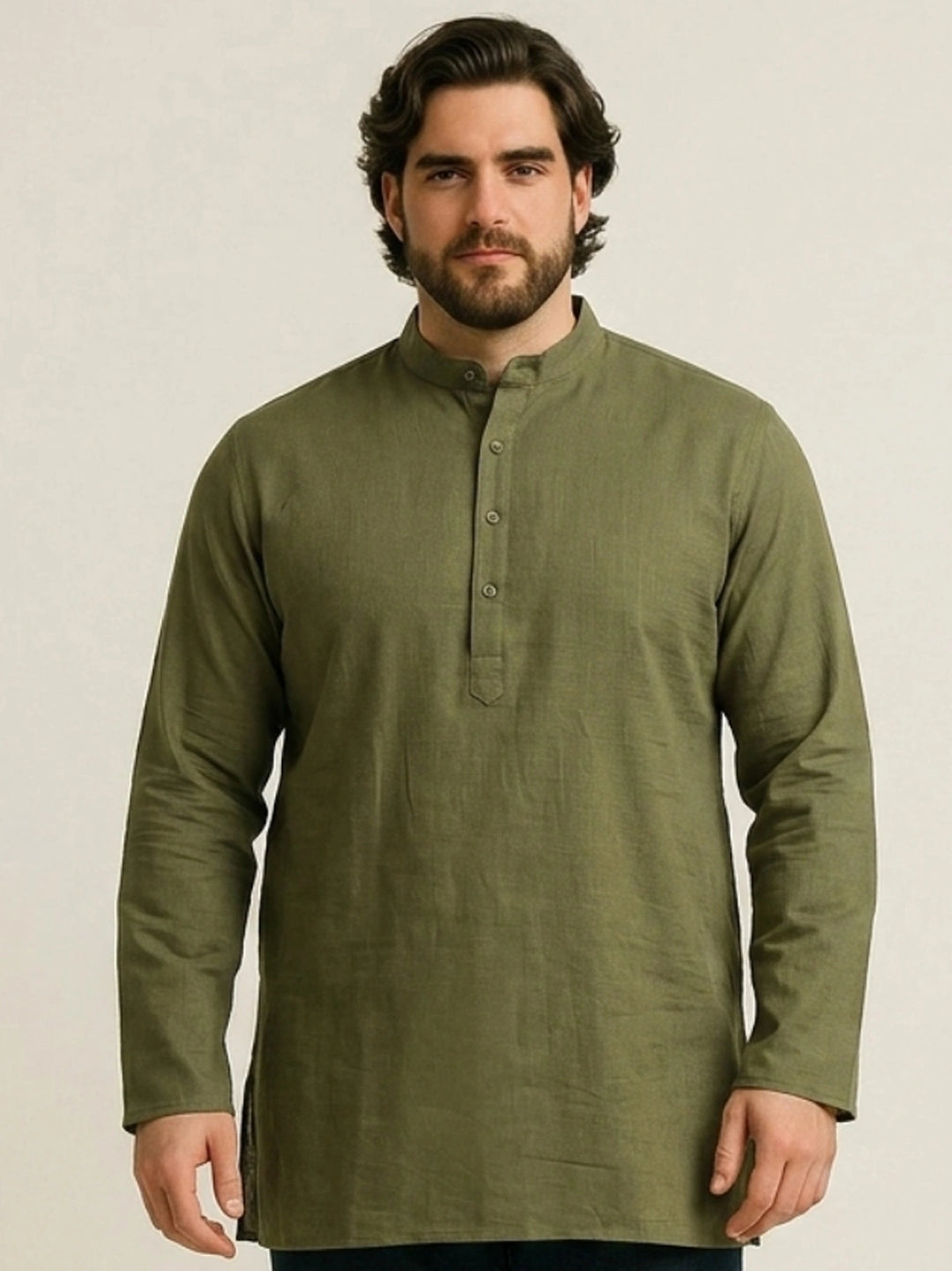 BIG HELLO - THE PLUS LIFE-Men Ethnic Wear Kurta